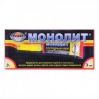 Клей моментальный универсальный 3г МОНОЛИТ
