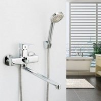 Смеситель для ванны, Frud, с картриджем, хром, R22105