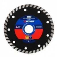 Алмазный диск турбо 125х22,2мм, Рокот