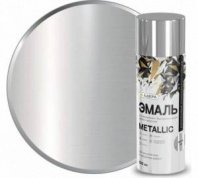Эмаль хром глянцевая 520мл акриловая, Лакра Metallic