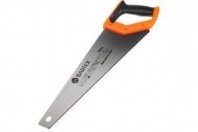 Ножовка по дереву 450мм, средний зуб, 7 TPI, зуб 3,5мм, закал.зуб, 2D, двухкомп. прорез, рукоятка, Bartex