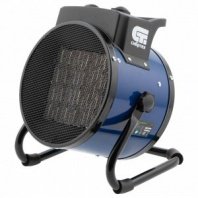 Тепловая электрическая пушка 3кВт, 290м3/час, 30м2, керамика, круглая 3 реж. Сибртех