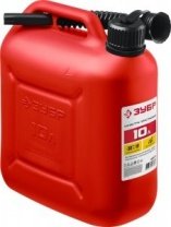 Канистра 10л (пластик) красная ЗУБР