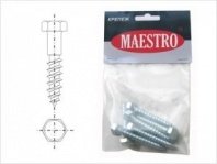 Болт сантехнический 8/90 (1шт), цинк DIN 571