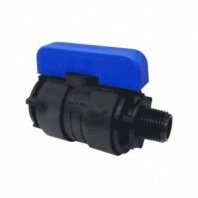 ПНД кран 1 1/4"-1 1/2", внутр/наруж, шаровой, Valfex