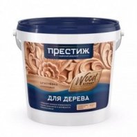 Шпатлевка по дереву махагон 1кг, для внутр и наруж раб, акрил, Престиж