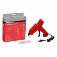 Клеевой пистолет 100 Вт, 11 мм, 18 г/мин Matrix выключатель и индикатор напряжения