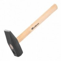 Молоток 1500г, деревянная ручка, квадр.боек Сибртех