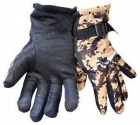 Перчатки теплые влагозащитные "Камуфляж"
