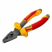 Пассатижи диэлектрические 165мм до 1000В комбинир., 3К рукоятки// Denzel