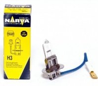 Лампа H3 12V  55W NARVA 10/100_