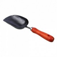 Совок посадочный большой 90х330мм, 1.8мм, металл, дерево INBLOOM