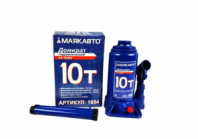 Домкрат гидравлический бутылочный 10 т, h подъема 200-385мм, МАЯКАВТО