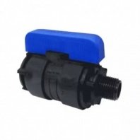 ПНД кран 2"-1 1/2", внутр/наруж, шаровой, Valfex