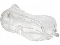 Очки защитные закрытого типа, прямая вентиляция