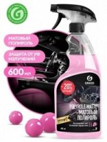 Полироль для пластика матовый 600мл очиститель Polyrole Matte bubble триггер GraSS 110428