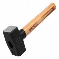 Кувалда 2 кг, деревянная ручка, кованая, буковая ручка Denzel