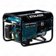 Бензогенератор 2,5/2,8кВт, ручной стартер, 41кг, бак 15л. SPG 3700 Stalker