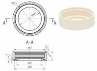Прокладка бачка унитаза 25мм (М-820)