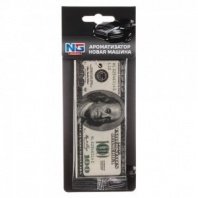 NEW GALAXY Ароматизатор бумажный Деньги 100 Долларов, новая машина