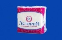 Салфетки "Астория" белая