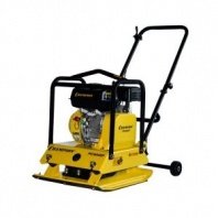 Виброплита бензиновая CHAMPION PC9045F (89,3кг15кН 50*45см30см 660м2/час 4,8кВт+резин. накладка), C