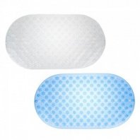 Коврик в ванну противоскользящий, ПВХ, 67x37см, "Сфера", 2 цвета VETTA