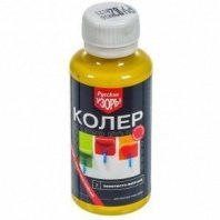 Паста колер.универс. (0,1л) желто-золотая №2 Русские узоры