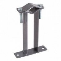 Кронштейн для мачт плоский П-образный, 20см REXANT