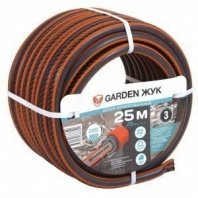 Шланг полив. 3-х слойный 3/4 25м армир., (бухта) Garden Жук