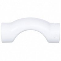 Обводное колено короткое полипроп, d20 мм, бел, Valfex