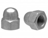 Гайка М10 колпачковая, цинк, DIN 1587 (1200 шт в коробе) STARFIX