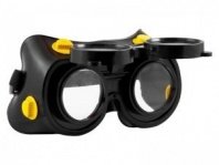 Очки защитные с затемненным минеральным стеклом, (шт.)