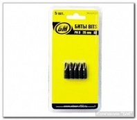Бита PH3, 25мм, 5шт, БМ