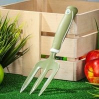 Вилка посадочная сталь, 8.5х30 см, рук резина, Worth, T630B01