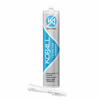 Герметик силиконовый санитарный белый 280мл KORALL