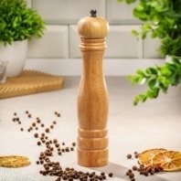 Мельница для специй дерево, 25 см, беж, Y3-1155