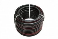 Шланг полив. 5-ти слойный 3/4 25м армир., ПВХ мягкий, черный, 3,0мм, "Поток 50"