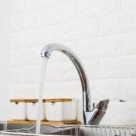 Смеситель для кухни, Frap, с картриджем, хром, F4136-B