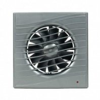 Вентилятор вытяжной настенный 100мм, 13Вт, 130м3/ч, 26дБ, gray metal, Волна, ВИЕНТО В100СВ STILL gray Viento