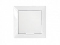 Розетка 1 гнездо С/У, с/з, белая, з/ш, крышка, брызгозащита, Стиль, Bylectrica