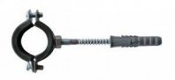 Кронштейн стальной с резиновым уплотнением 1/2" 20-25