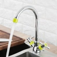 Смеситель для кухни, Frud, с кран-буксой, зел, R49118-6