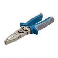 Пассатижи 180мм, комбинир., 2К рукоятки, рычажные, CR-V