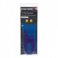 STREETWISE Стельки универсальные с гелевым амортизатором, ТПЭ, п/э, р. 42-47