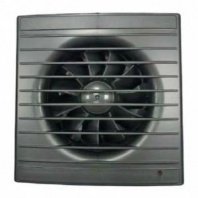 Вентилятор вытяжной настенный 100мм, 14Вт, 130м3/ч, 26дБ, Viento, ВИЕНТО 100С STILL gray