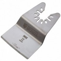 Насадка-шабер для МФИ, Inox, для снятия краски, ширина 50 мм, ступенчатая// Denzel