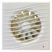 Вентилятор вытяжной настенный 125мм, 18Вт, 240м3/ч, 34дБ, сл кость, Волна, ВИЕНТО В125СВ STILL ivory Viento