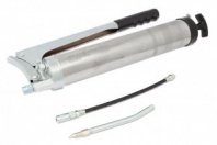 Шприц для смазки плунжерный нержавеющий корпус 800 см3 Дело техники ДТ