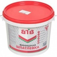 Шпатлевка финишная 5кг, для внутренних работ ВТВ